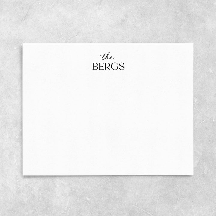 Family Notecard - Option 1